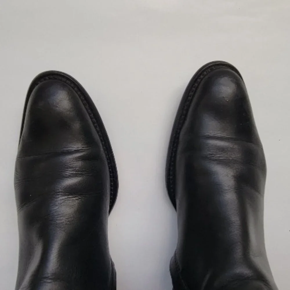 FRANCO BOSCHI TALL BOOTS WITH TASSEL SIZE 38 1/2 USED - Picture 4 of 14